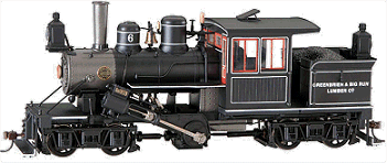 Bachmann Spectrum Climax, G&BRLC. Click for a bigger picture.