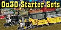 On30 Starter Sets:</a> Begin with a train you'll be proud to run