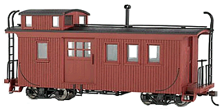 On30 Lighted Spectrum Drover's Caboose - Unlettered. Click for bigger picture.