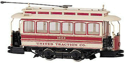 Bachmann On30 Closed Street Car (United Traction). Click for bigger picture
